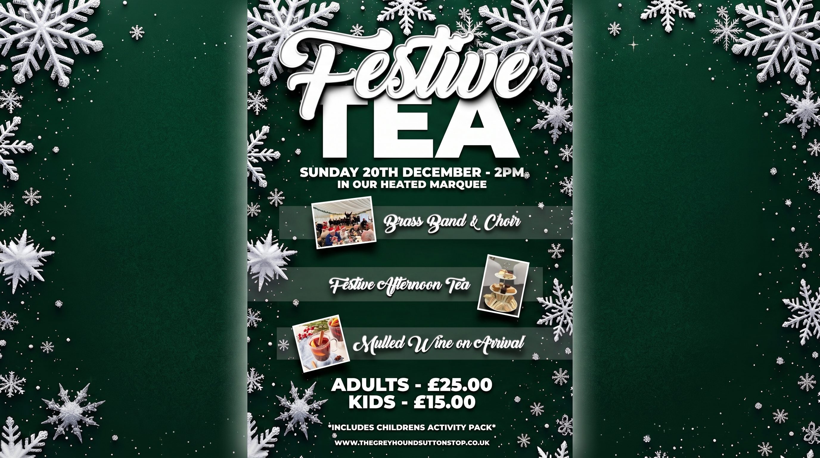 Festive Afternoon Tea